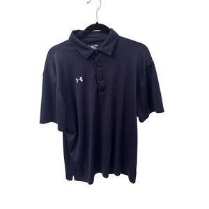 Under Armour blue polo size medium